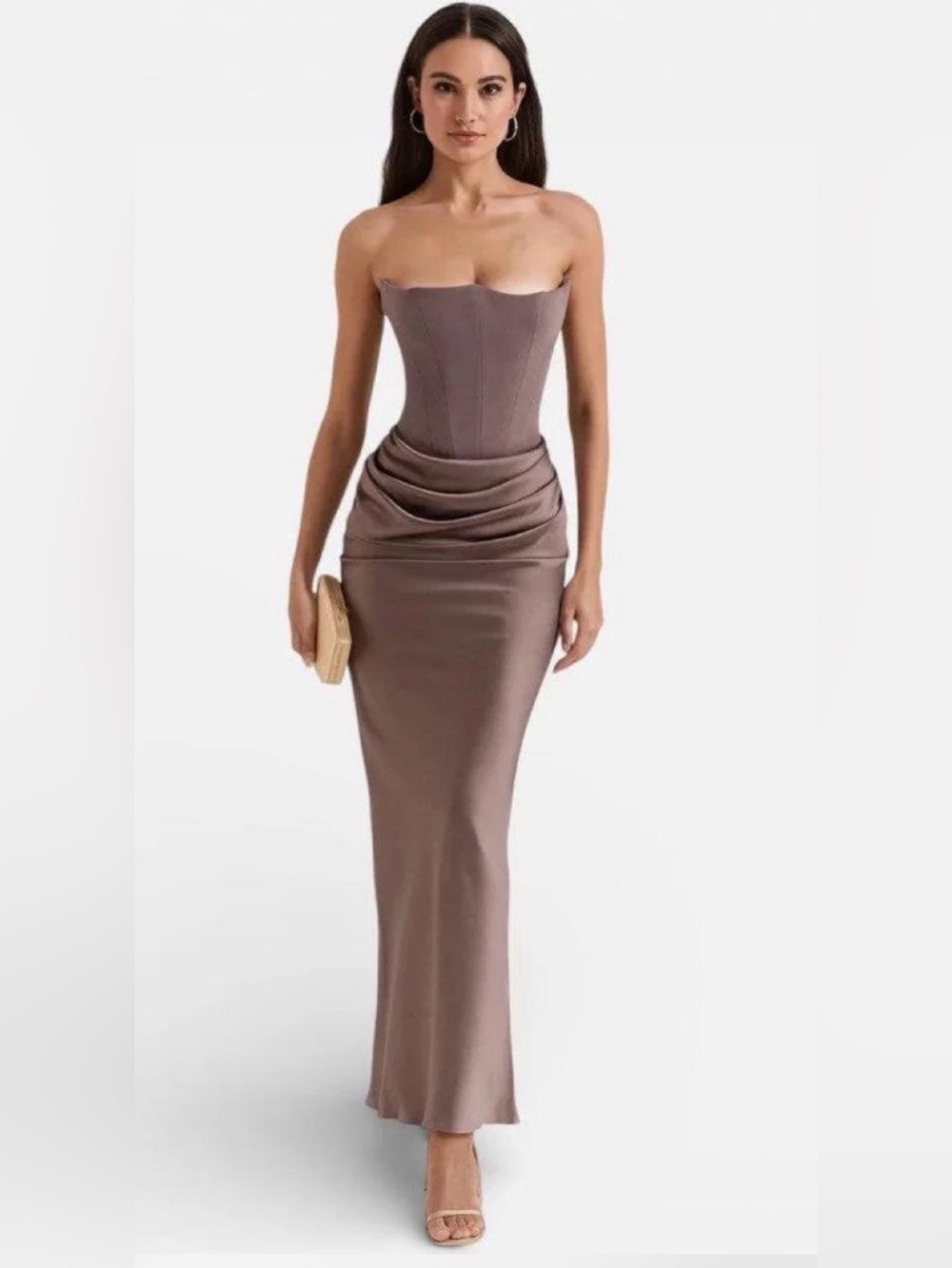 House of CB Persephone Dress in Smoke